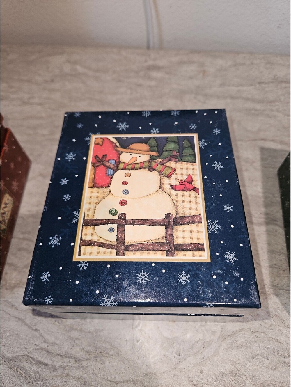 Vintage lang snowman ornament